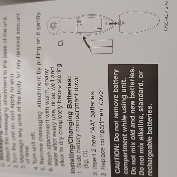 New Spin Spa Set One for Body and one for Face in Box - Picture 7 of 7